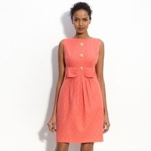 Eliza J coral dress